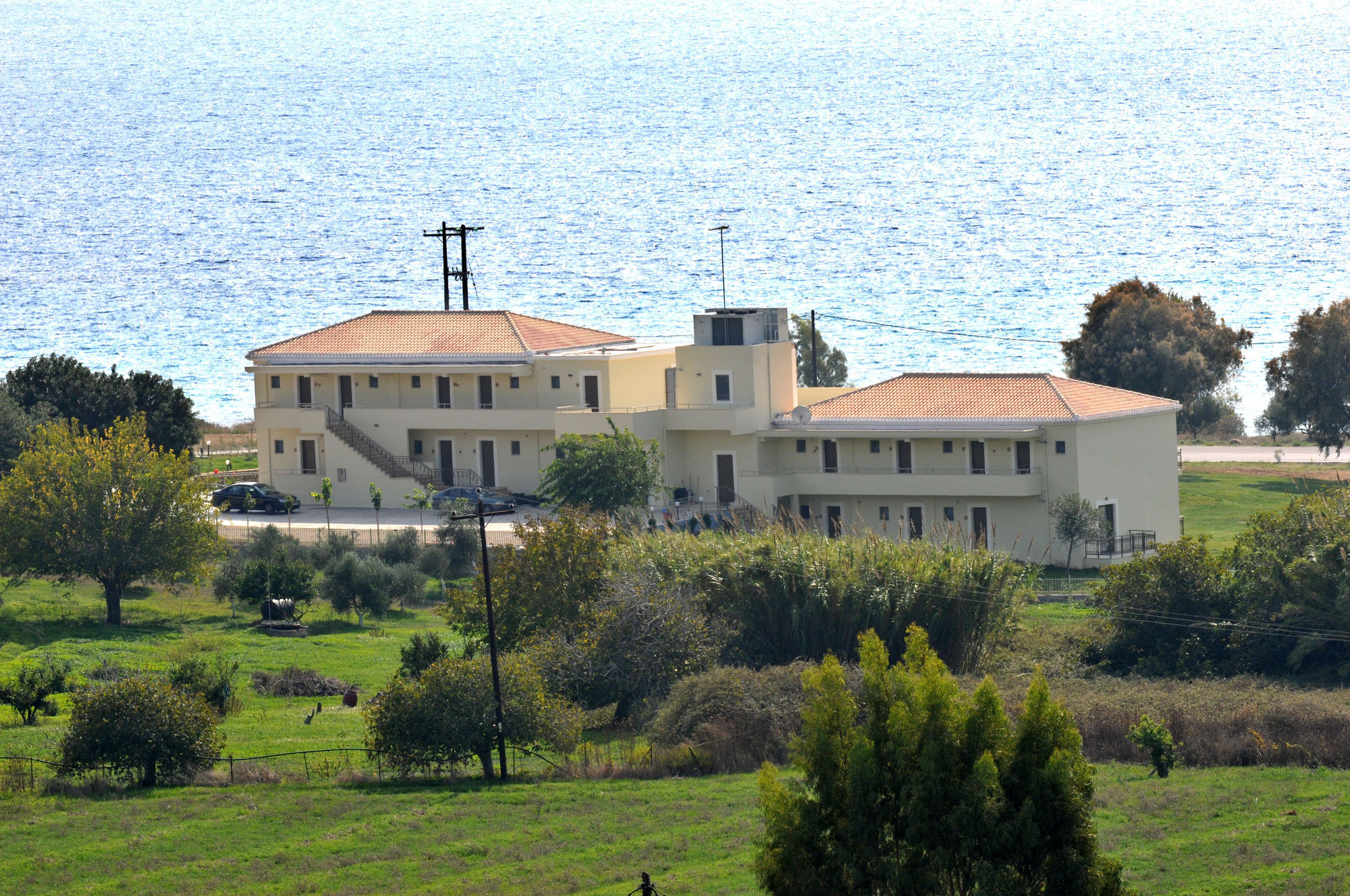 Finiki Plaza Lejlighedshotel Methoni  Eksteriør billede